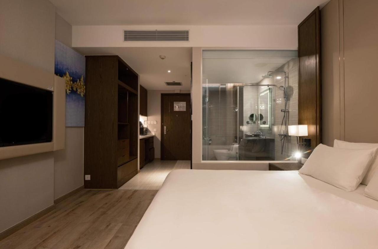 Panorama Sky Blue Nha Trang Lejlighedshotel Eksteriør billede