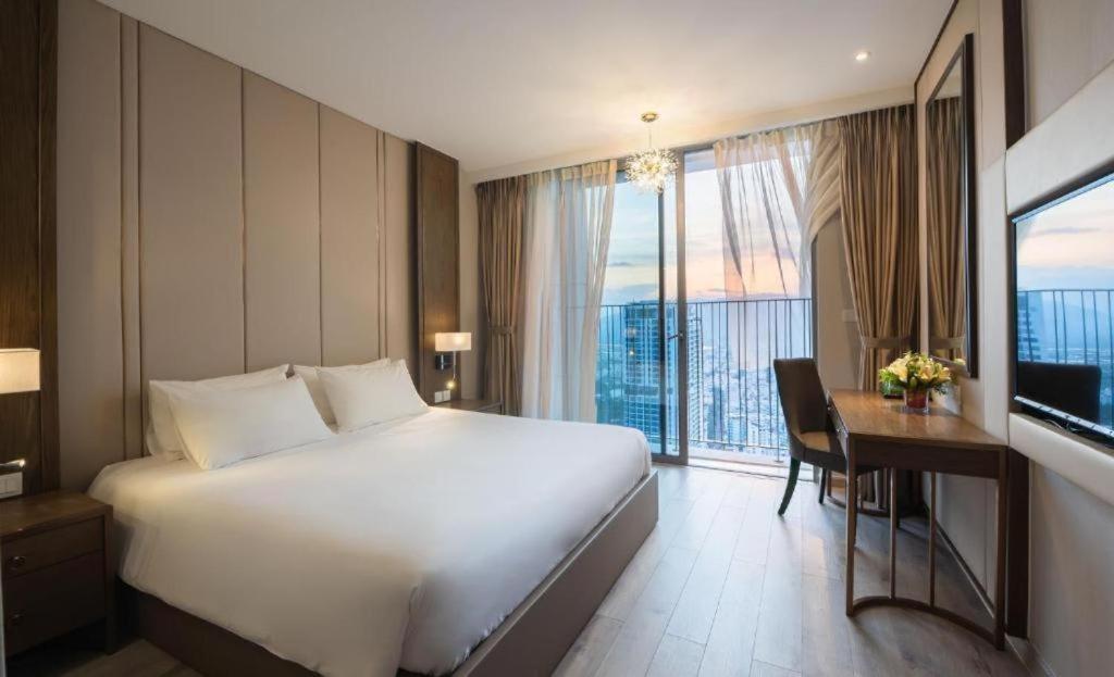 Panorama Sky Blue Nha Trang Lejlighedshotel Eksteriør billede