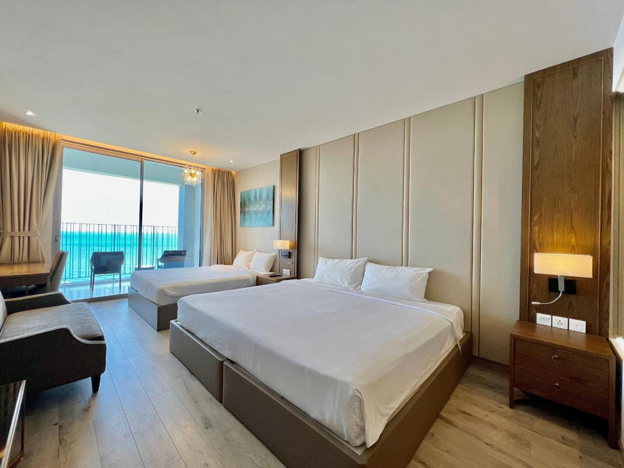 Panorama Sky Blue Nha Trang Lejlighedshotel Eksteriør billede