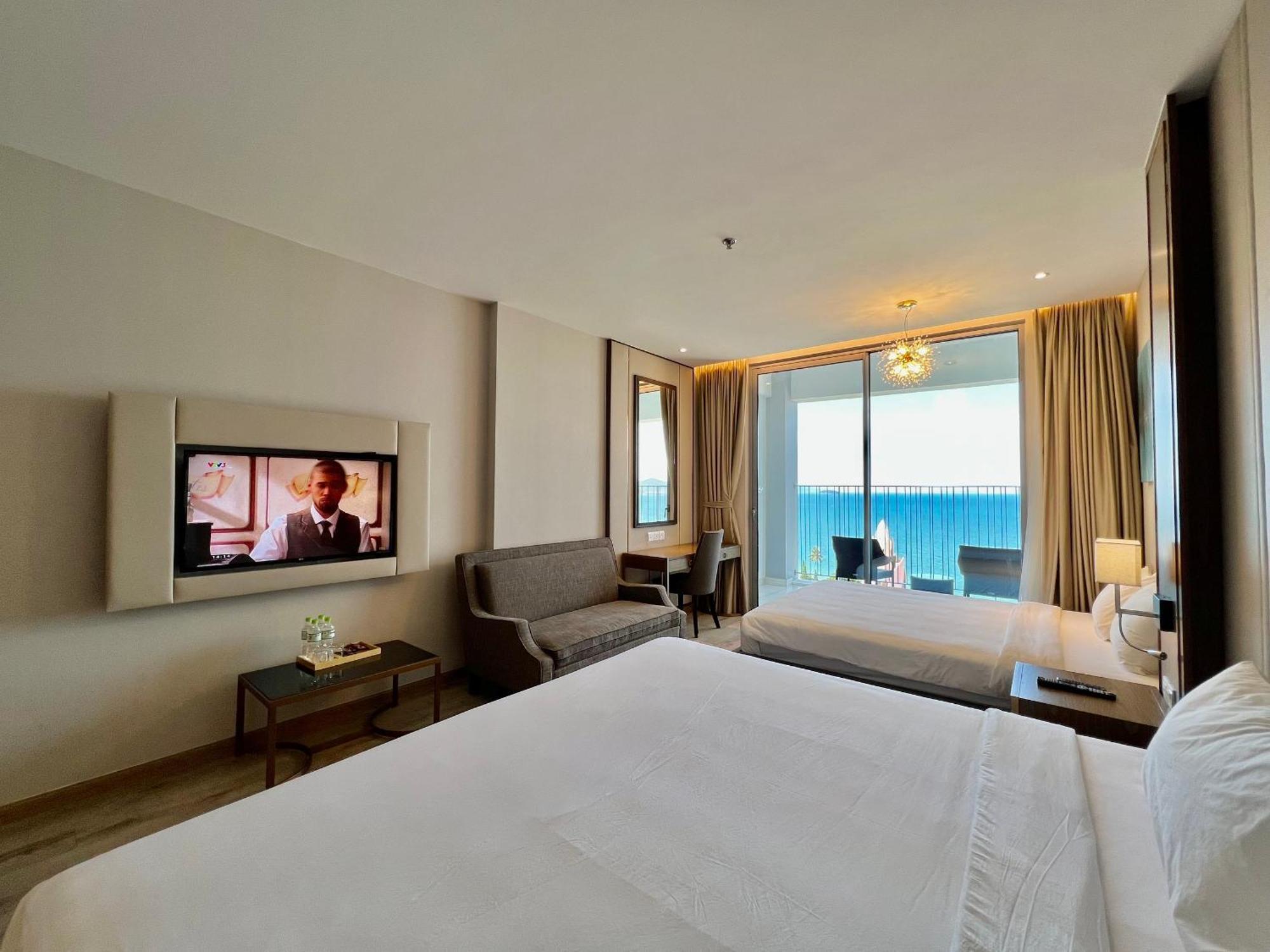 Panorama Sky Blue Nha Trang Lejlighedshotel Eksteriør billede