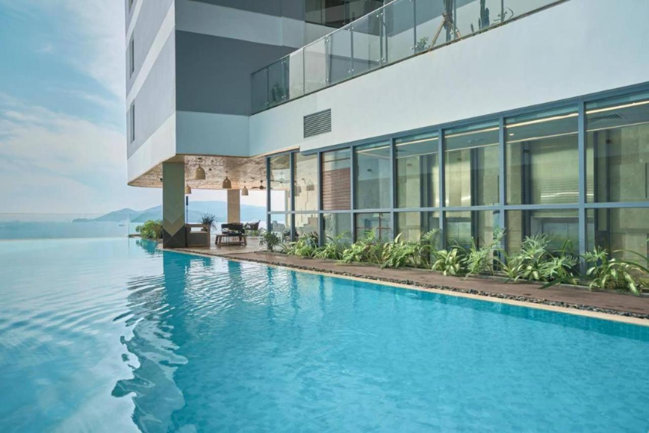 Panorama Sky Blue Nha Trang Lejlighedshotel Eksteriør billede
